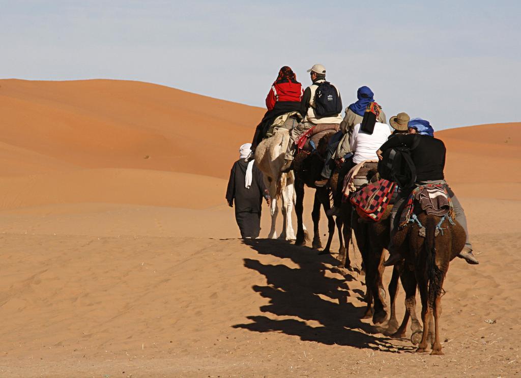 Camel Trek Bivouac Hotel Merzouga Exterior photo